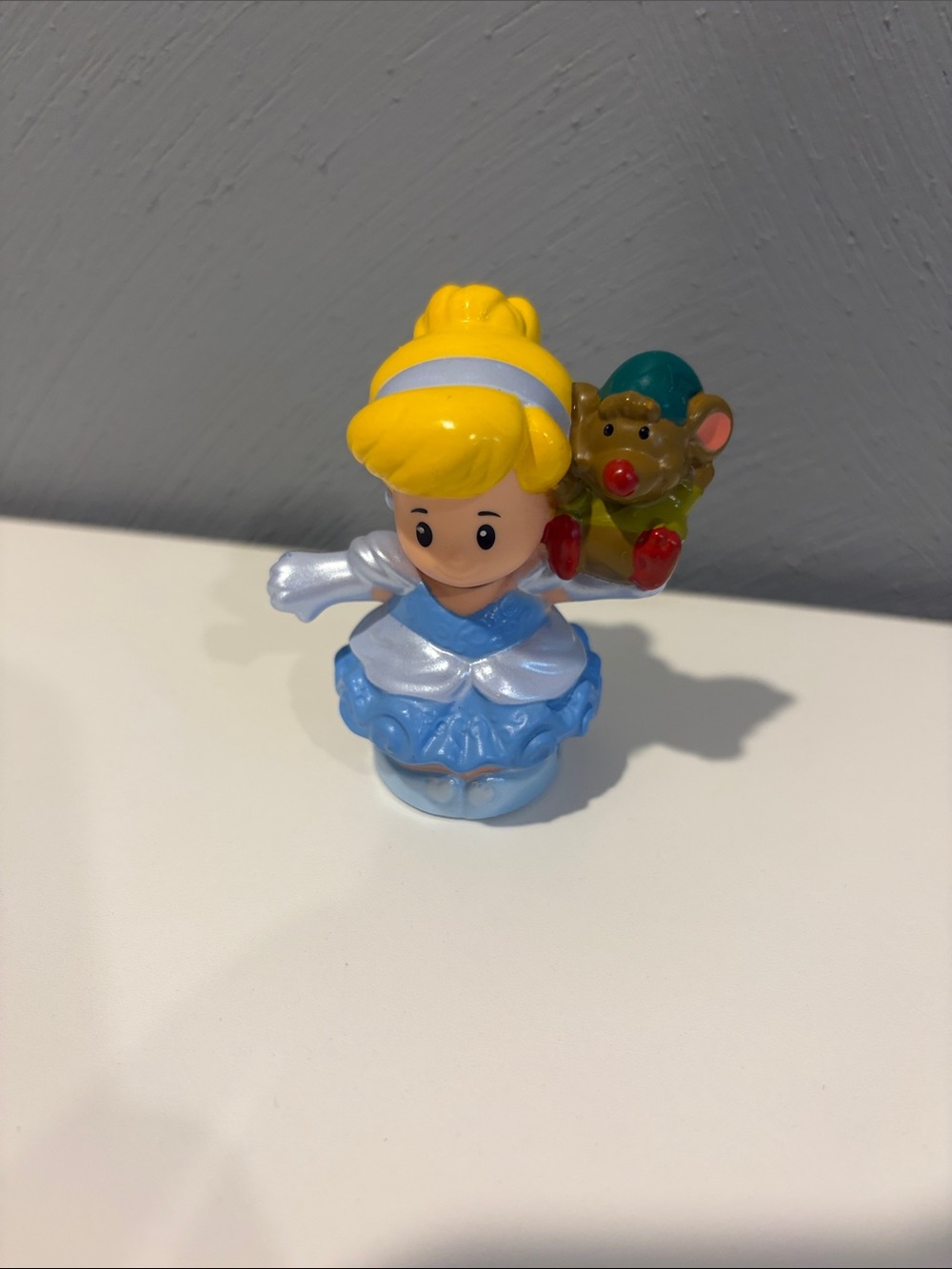 Fisher-Price Little People Cinderella figure with Gus mouse